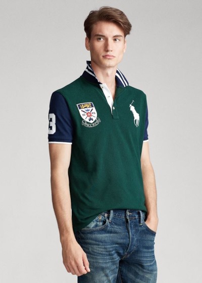 Polo Ralph Lauren Rowing-Crest Big Pony Polo Shirt Herre Danmark (RAOLS4208)